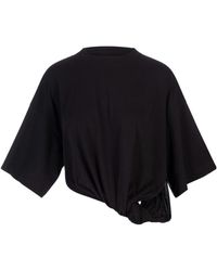 Sportmax - Afgano Ruched Crewneck Top - Lyst