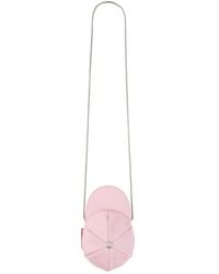 Moschino - Jeans Logo Patch Chain-Linked Crossbody Bag - Lyst