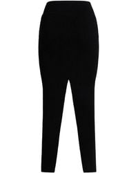 Rick Owens - Wool Knit Midi Skirt - Lyst