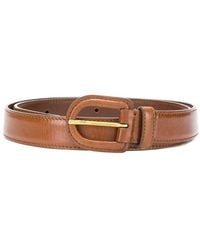 Prada - Curved Buckle Belt - Lyst