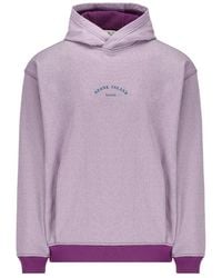 Stone Island - Logo-Print Drawstring Hoodie - Lyst