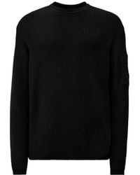 C.P. Company - Sea Island Ribbed Lens Sweater - Lyst