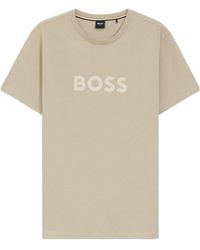 BOSS - Crewneck Shortsleeve Tshirt - Lyst