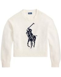 Polo Ralph Lauren - Big Pony Intarsia-Knit Jumper - Lyst