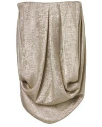 Maticevski - Draped Lamé Top - Lyst