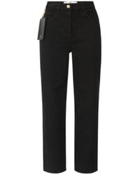 Elisabetta Franchi - Five-Pocket Cotton-Blend Jeans - Lyst