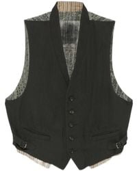 Ziggy Chen - Classic Shawl Collar Gilet - Lyst