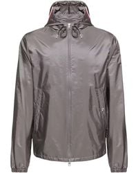 Moncler - Logo Patch Zip-Up Hooded Jacket - Lyst