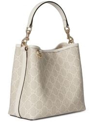Gucci - Gg Emblem Small Bucket Bag - Lyst
