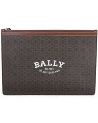 Bally - Monogram Logo Handbag - Lyst