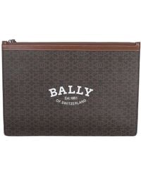 Bally - Monogram Logo Handbag - Lyst