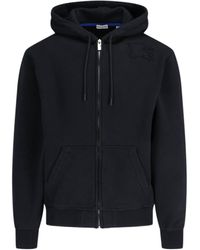 Burberry - Equestrian Knight Patch Zip Hoodie - Lyst