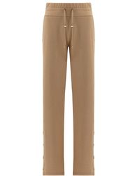 Balmain - Button Detailed High Waist Track Pants - Lyst