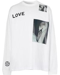 Burberry - Montage Print Long-Sleeve T-Shirt - Lyst