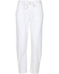 Semicouture - High Waist Casual Pants - Lyst