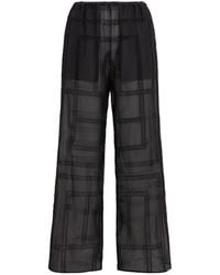 TOTEME - Monogram Cotton Silk Pajama Pants - Lyst