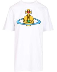 Vivienne Westwood - Oversized Orb T-Shirt - Lyst