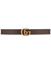 Gucci - Jacquard Reversible Buckle Belt - Lyst