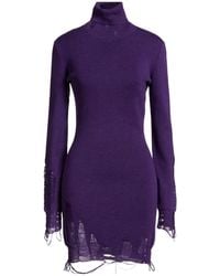 MM6 by Maison Margiela - Simple Slim-Fit Dress - Lyst