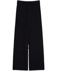 Max Mara - Piega Ribbed-Knit Trousers - Lyst