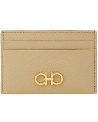 Ferragamo - Gancini Credit Card Holder - Lyst
