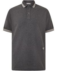 Moncler - Short-Sleeve Pique Polo Shirt - Lyst