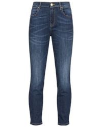 Pinko - Sabrina Cropped Skinny Jeans - Lyst