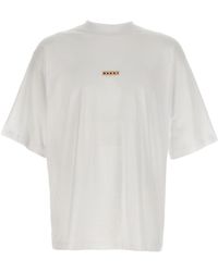 Marni - Logo Patch T-Shirt - Lyst
