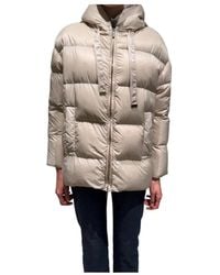 Max Mara - Long-Sleeved Cotton-Padded Jacket - Lyst