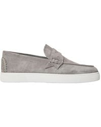 Christian Louboutin - Solid-Color Loafers - Lyst