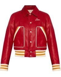 DSquared² - Varsity Button-Up Bomber Jacket - Lyst