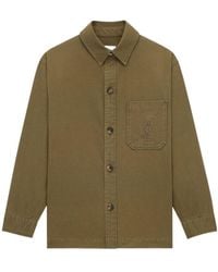 Saint Laurent - Overshirt - Lyst
