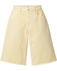SLVRLAKE Denim - Mica Frayed Denim Shorts - Lyst