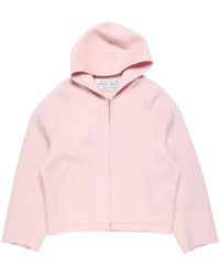Acne Studios - Zip-Up Hoodie - Lyst