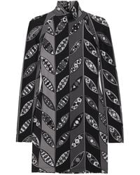 PUCCI - Printed Stretch-Jersey Mini Dress - Lyst