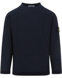 Stone Island - Round-Neck Knitwear - Lyst