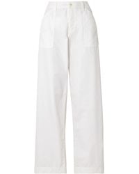 Matteau - Cotton Straight-Leg Pants - Lyst