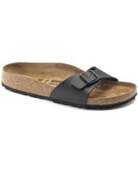 Birkenstock - Logo Slippers - Lyst