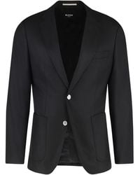 BOSS - Two-Button Single-Breasted Blazer - Lyst