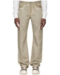 Rick Owens - Straight Leg Jeans - Lyst