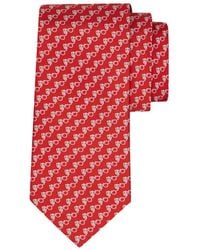 Ferragamo - Owl Print Silk Tie - Lyst