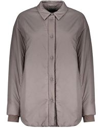 Herno - Shirt-Collar Padded Jacket - Lyst