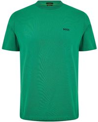 BOSS - Logo Short-Sleeved T-Shirt - Lyst