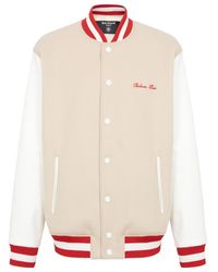 Balmain - Logo Embroidered Varsity Jacket - Lyst
