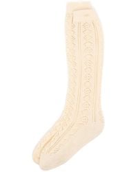 Valentino - Vlogo Plaque Socks - Lyst