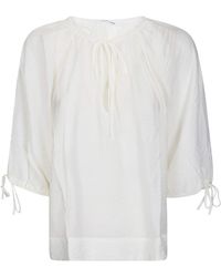 Samsøe & Samsøe - Samateran Tie-Neckline Blouse - Lyst