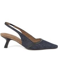 Brunello Cucinelli - Leather Pumps - Lyst