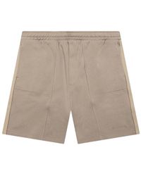 Helmut Lang - Logo-Embroidered Tape Track Shorts - Lyst