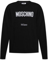 Moschino - Milano-Logo Sweater - Lyst
