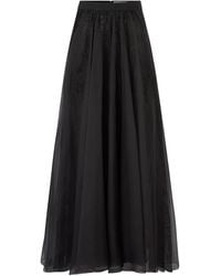 Nina Ricci - Voluminous Maxi Skirt - Lyst